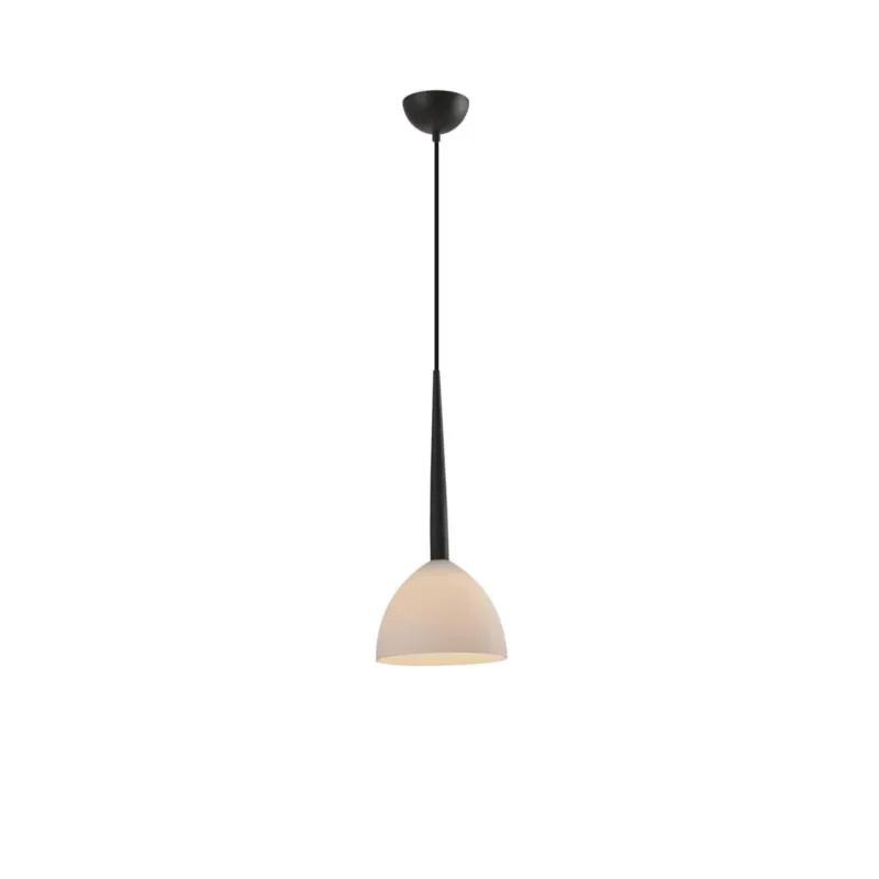 Zamów teraz Azzardo Lampa wisząca szklana biało-czarna 12cm AZ3334 z serii Eliza
